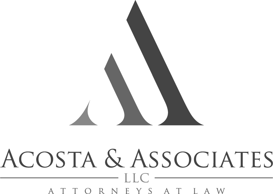 Law firm logo with initials